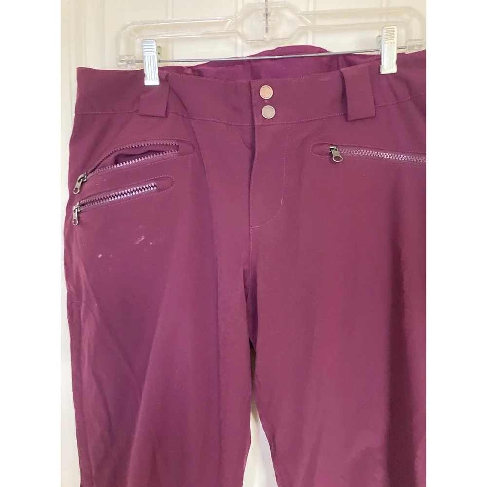 Marmot Womens Plum Purple Insulated Snow Ski Pants K76090 Size Large